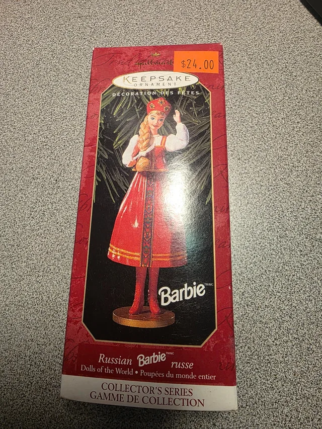 Hallmark Keepsake Christmas Ornaments Barbie$10ea thumbnail