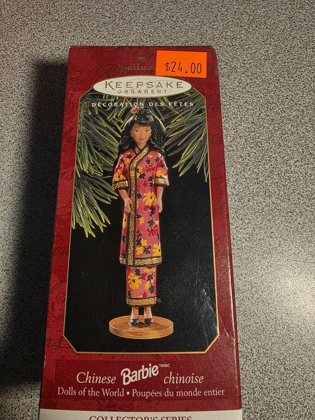 Hallmark Keepsake Christmas Ornaments Barbie$10ea image indicator(2)