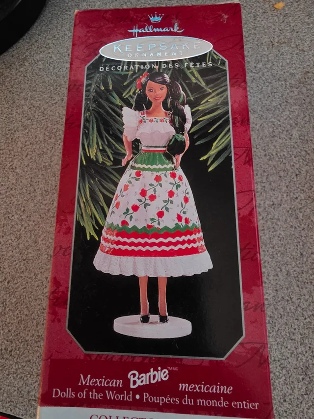 Hallmark Keepsake Christmas Ornaments Barbie$10ea image indicator(7)