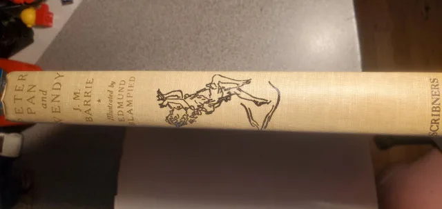 Peter Pan & Wendy Hardcover Book 1940 Blampied, T image indicator(8)