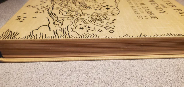 Peter Pan & Wendy Hardcover Book 1940 Blampied, T image indicator(9)