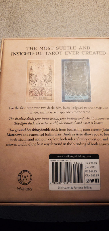 The Tarot of Light and Shadow Cards by John Matthews, A - photo 3