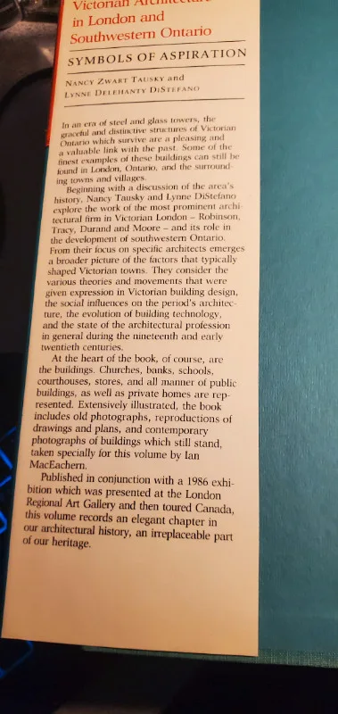 Victorian Architecture in London and Southwestern Ontario image indicator(2)