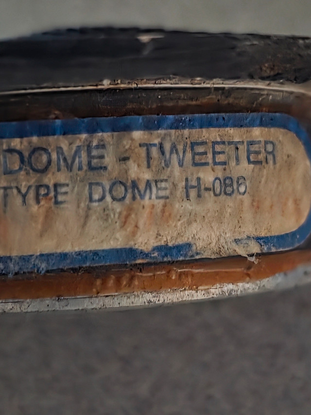 SEAS Tweeter / Dynaco A-25 1" Dome H-086 Tested 4.4 ohm - photo 3