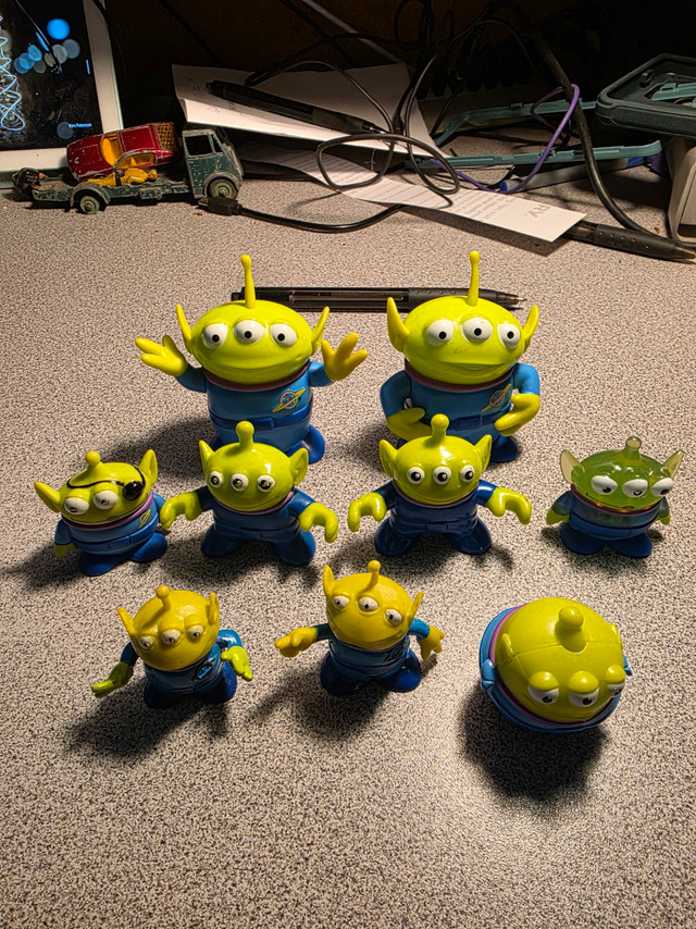 Lot of 9 Toy Story Alien Figures