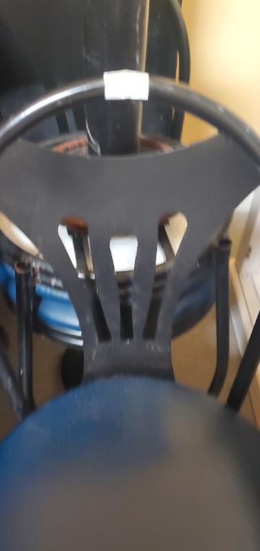 Vintage Retro Diner/Barstool Stool Chair Blue