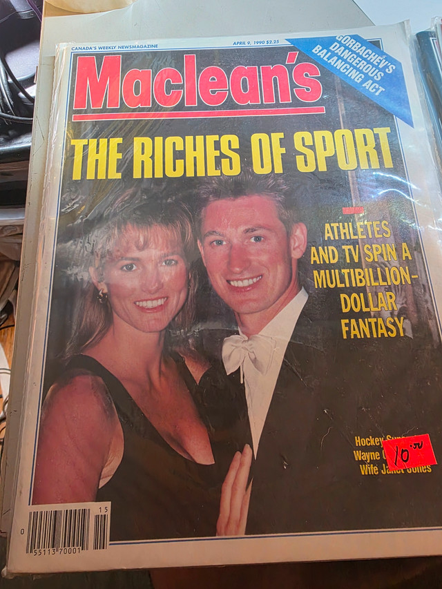 Wayne Gretzky Magazines In good cond