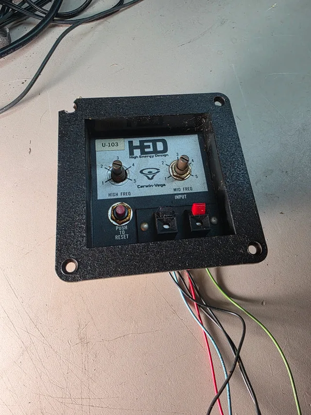 Cerwin Vega u-103 HED Speaker Block/CrossoverIn good condition thumbnail