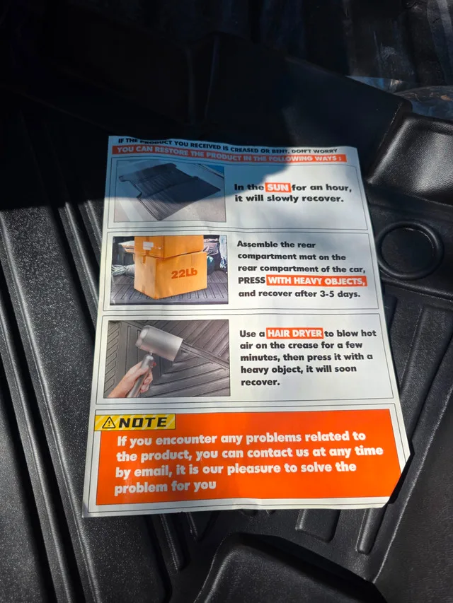 Toyota 4Runner 2013-2024 Floor Mats 3 Rows image indicator(5)