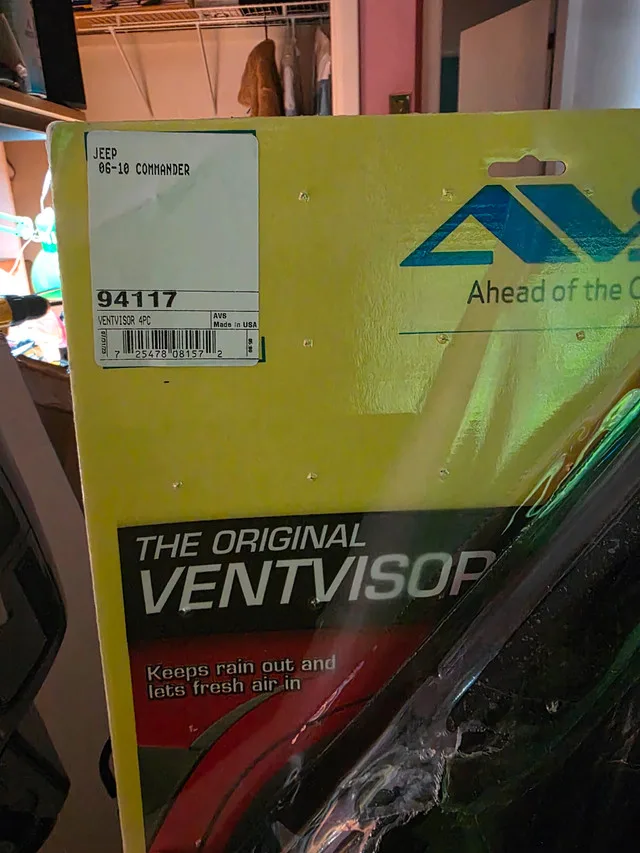 AVS Ventvisor 94117 06-10 Jeep Commander NEWFITMENT | 2006 - 2 image indicator(2)