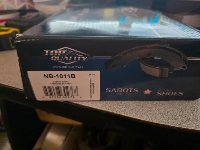 Top Quality Rear Drum Brake Shoe NB-1011B Replacement For Chevro image indicator(2)