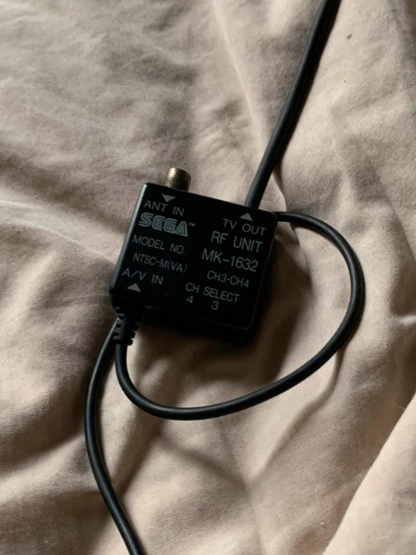 Sega Genesis RF adapter Model MK-1632 Original OEM thumbnail