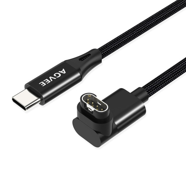 AGVEE [2 Pack USB Cable Compatible with Garmin Watch BC2GW-BK12 - photo 4