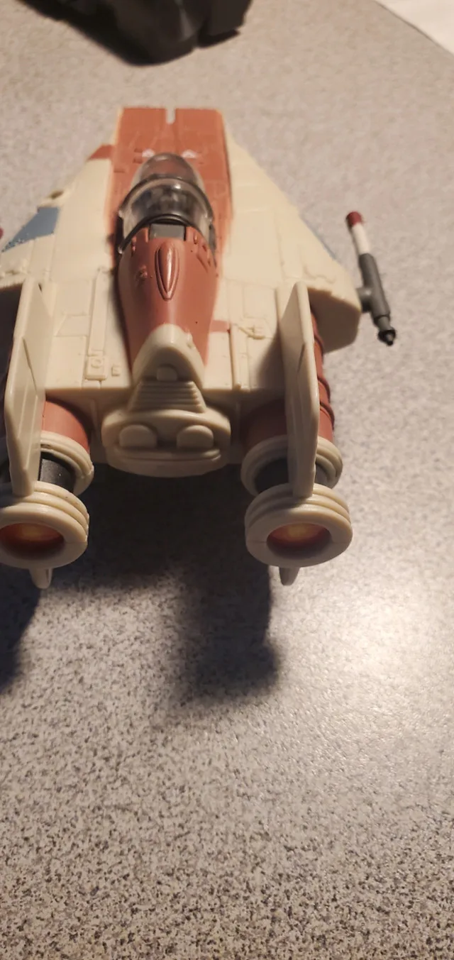 A-Wing Red Starfighter Star Wars Micro Machine 1995 image indicator(2)