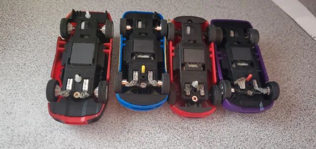 4 X Vintage 1/3 Slot Cars Tested workingIn good condition image indicator(2)