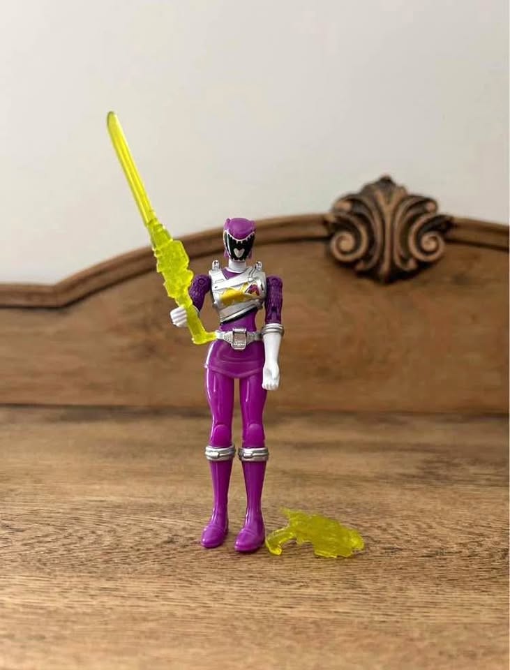Power Rangers Dino Super Charge Purple Ranger 5" Figure