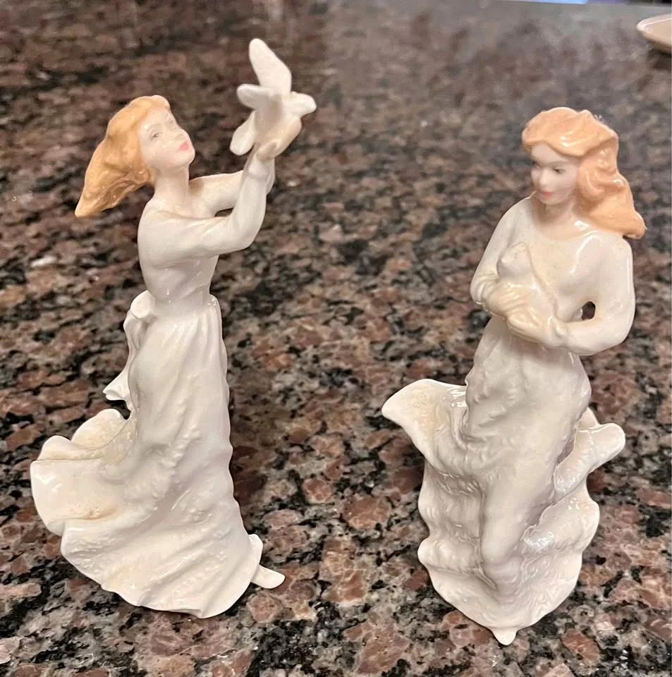 Authentic Royal Doulton Figurines 7” High