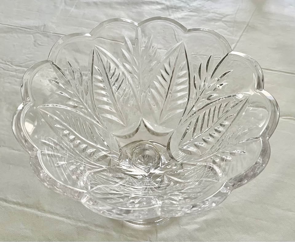 Crystal Vase with pedestal - photo 2