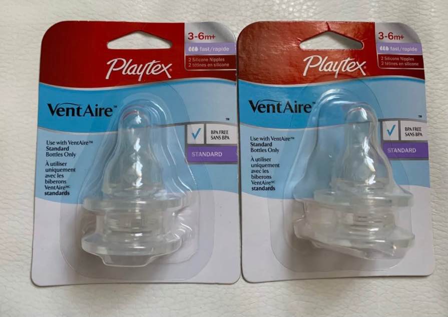 Playtex VentAire Nipples, Stage 2 Fast Flow - 6 - photo 2