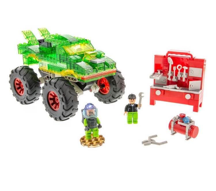 Laser Pegs Green Monster Truck - photo 2