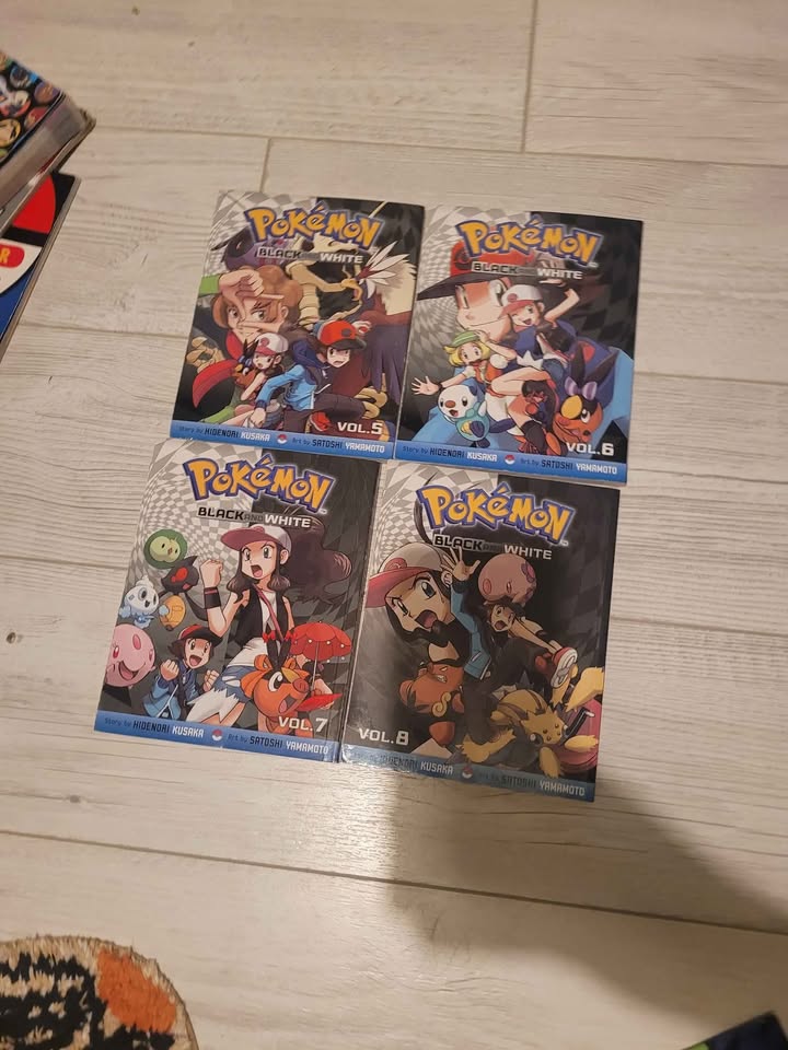 Pokemon black-and-white books 1-10 - photo 2
