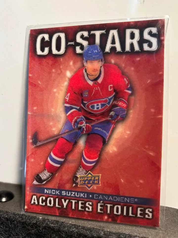 Cole Caufield / Nick Suzuki Co-Stars Timmie's 25-26 Card, C0-4 image indicator(2)