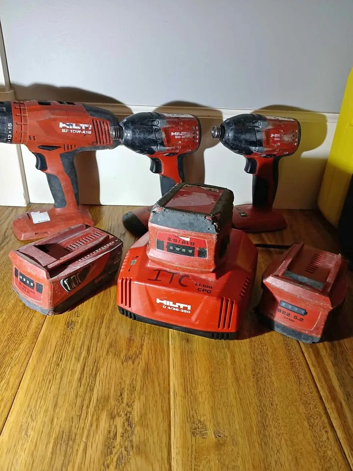 Hilti 18V Tool Set – $275 (Everything)