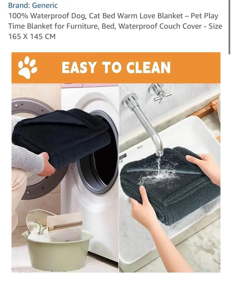 Waterproof Pet Blanket for Furniture, Bed image indicator(6)