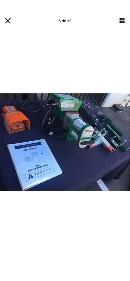 NEW GREENLEE 805 COAX CABLE PULLER TUGGER image indicator(6)