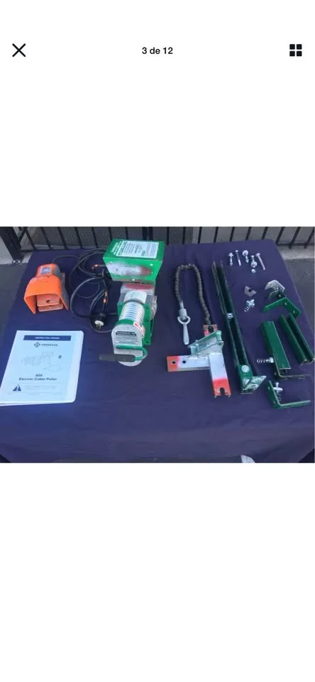 NEW GREENLEE 805 COAX CABLE PULLER TUGGER image indicator(9)