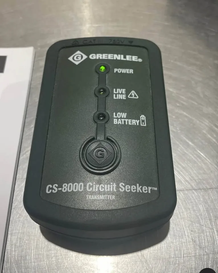Greenlee CS-8000 Circuit Seeker/Tracer/Finder image indicator(6)