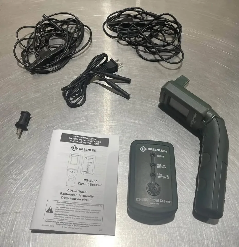 Greenlee CS-8000 Circuit Seeker/Tracer/Finder image indicator(8)