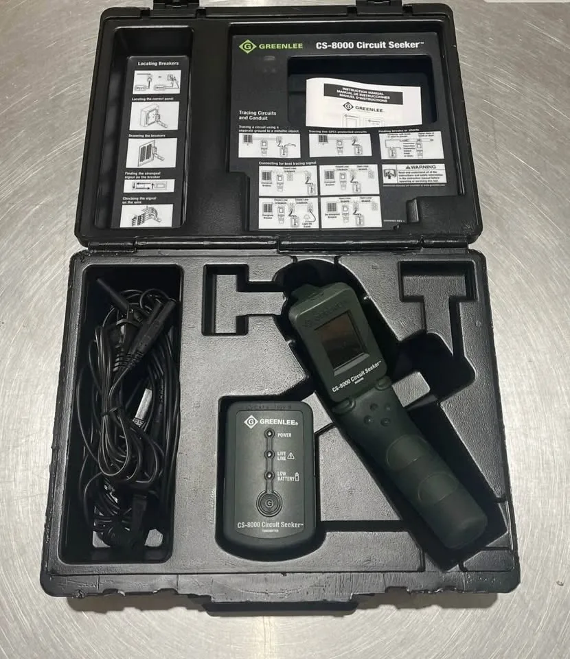 Greenlee CS-8000 Circuit Seeker/Tracer/Finder image indicator(9)