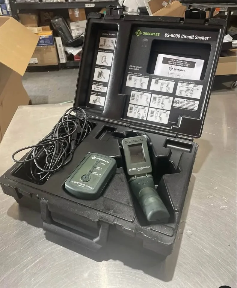Greenlee CS-8000 Circuit Seeker/Tracer/Finder image indicator(10)
