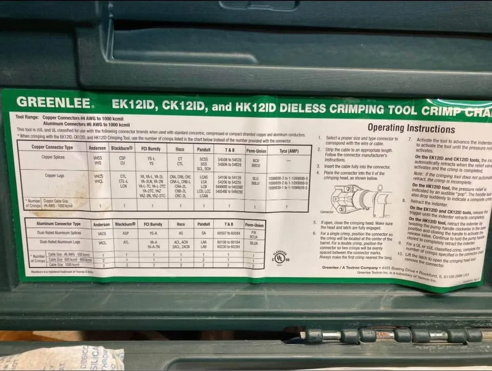 HK12ID DIELESS CRIMPING TOOL image indicator(2)