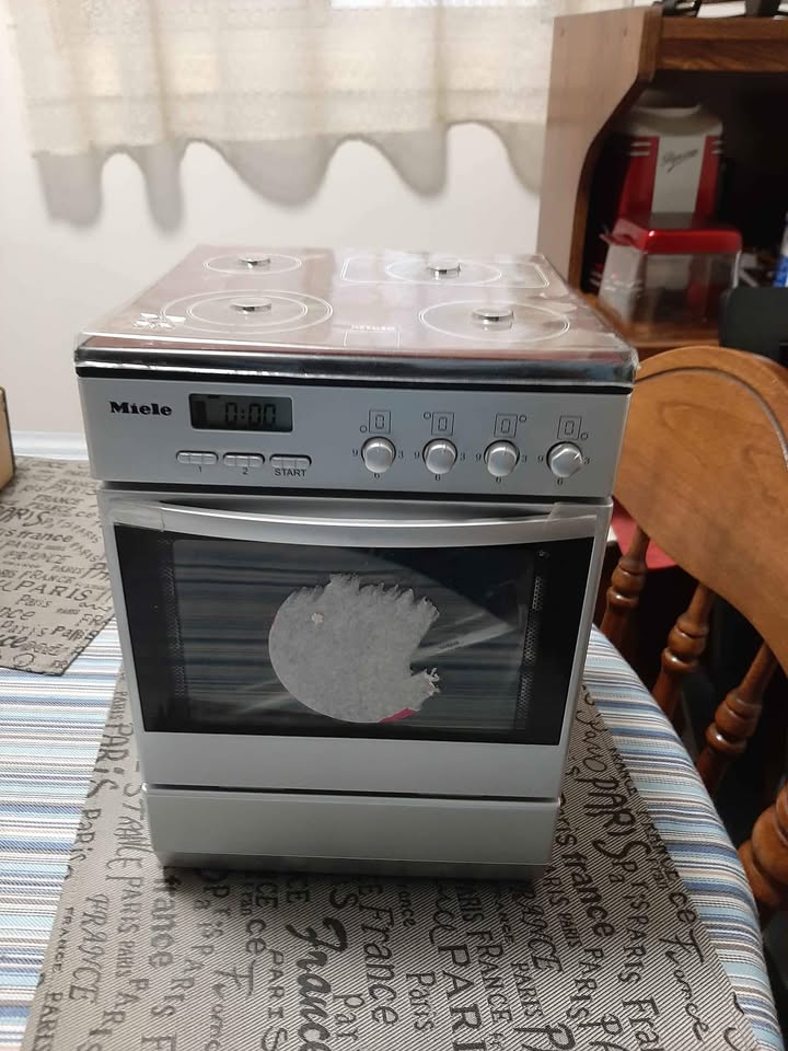 Klein Children Kids Miele Pretend Play kitchen stove , Ages 3+ - photo 3