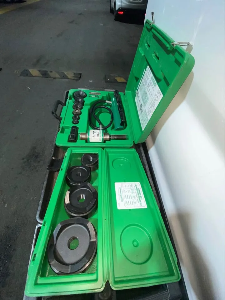 Greenlee Hydraulic Electrical Punch Set. Complete image indicator(7)