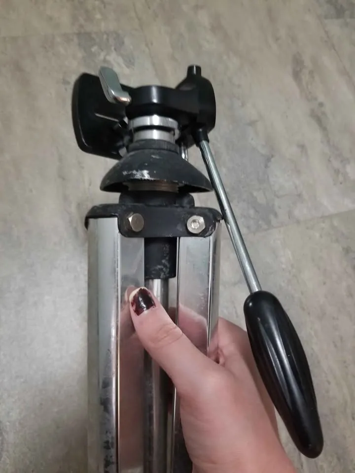 Camera Tripod may be vintage image indicator(9)