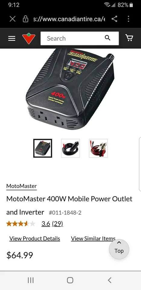 MotoMaster Eliminator 600W Digital Power Inverter thumbnail