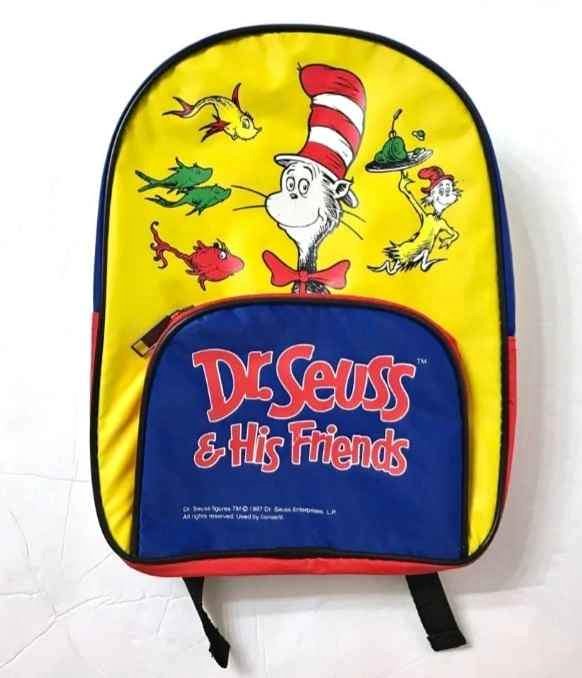 New Sealed Dr. Seuss Cat in the Hat Backpack