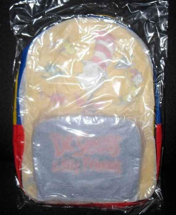 New Sealed Dr. Seuss Cat in the Hat Backpack - photo 2