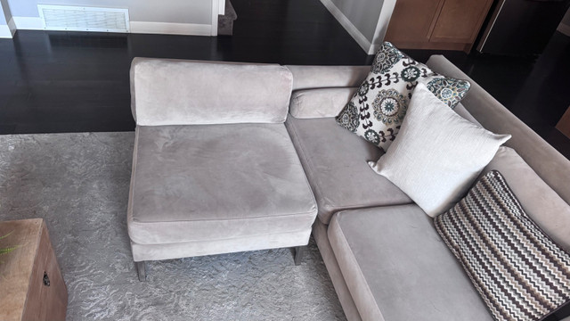 Beige Sofa with Chaise - photo 3