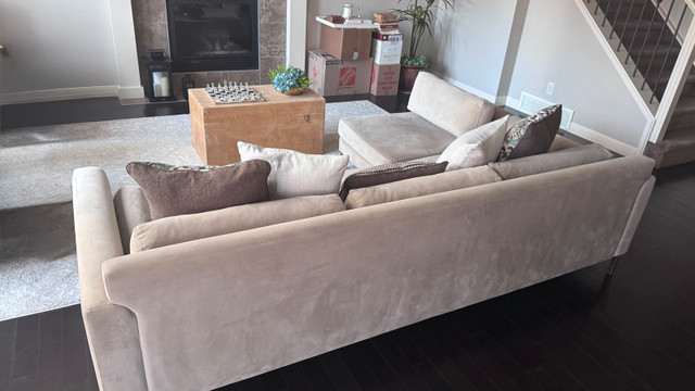 Beige Sofa with Chaise - photo 4