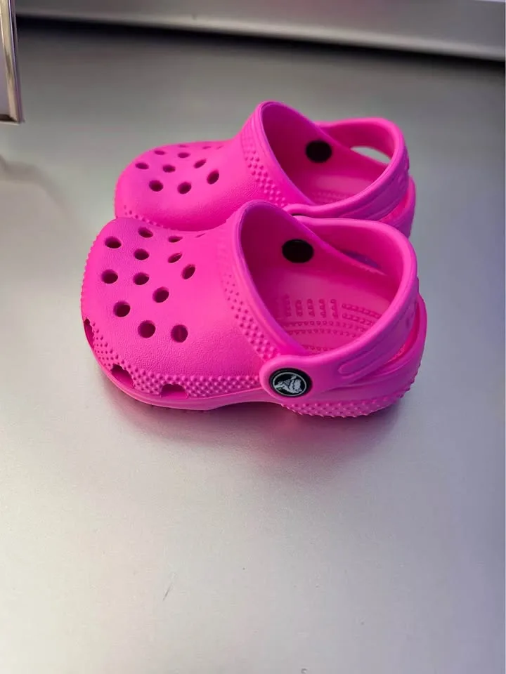 Girl size 2 crocs