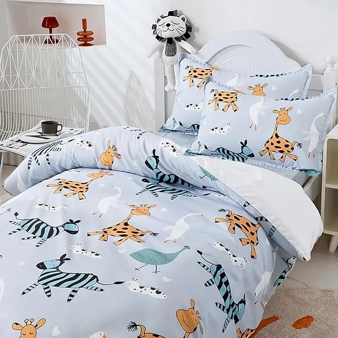 (NOT A COMFORTER) Animal Duvet Cover Set Twin thumbnail
