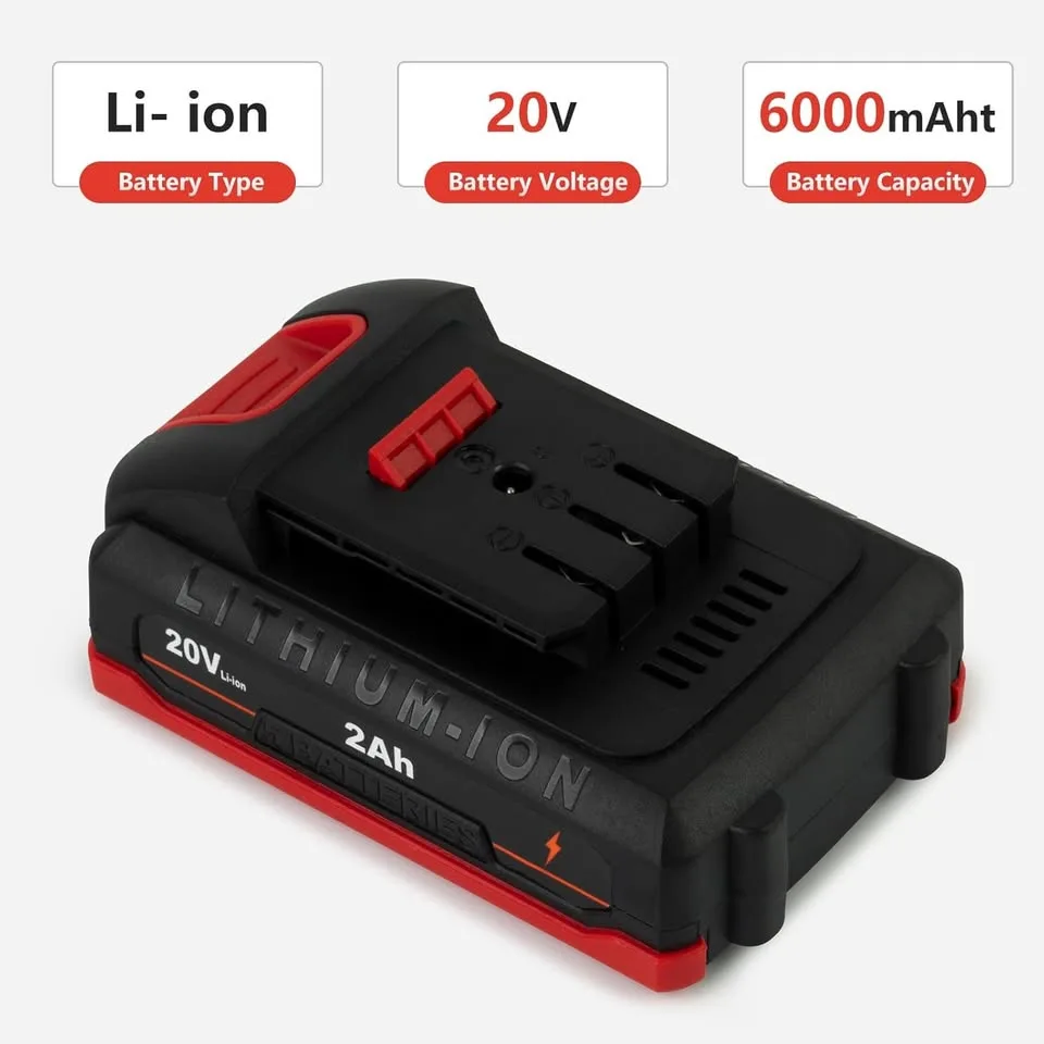 20V 2000mAh Battery for Quan You Electric Garden Tools image indicator(3)