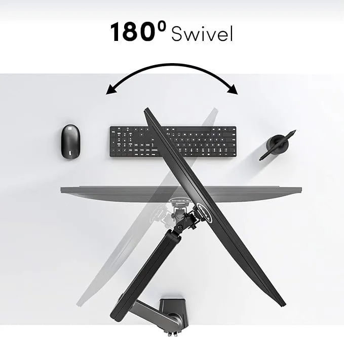 Single Monitor Desk Mount for 17 to 32 Inch Screens image indicator(3)