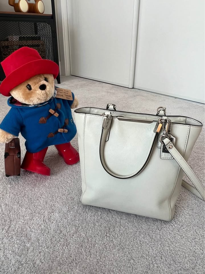 COACH White Leather Shoulder Bag - photo 2