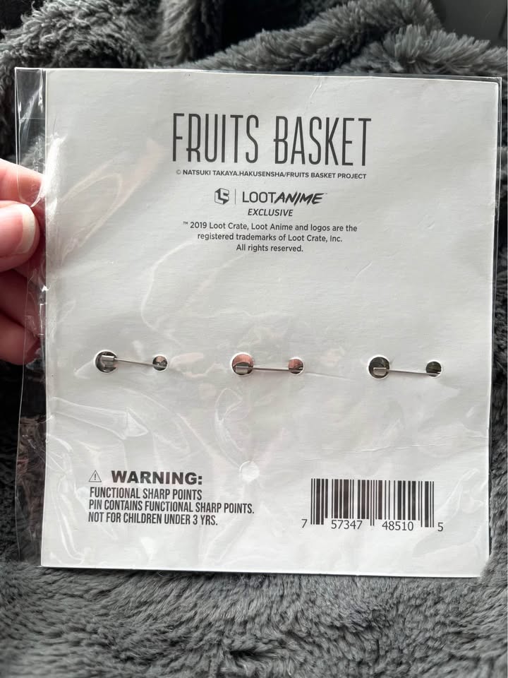 Fruits Basket Anime Button Pins Set - photo 2