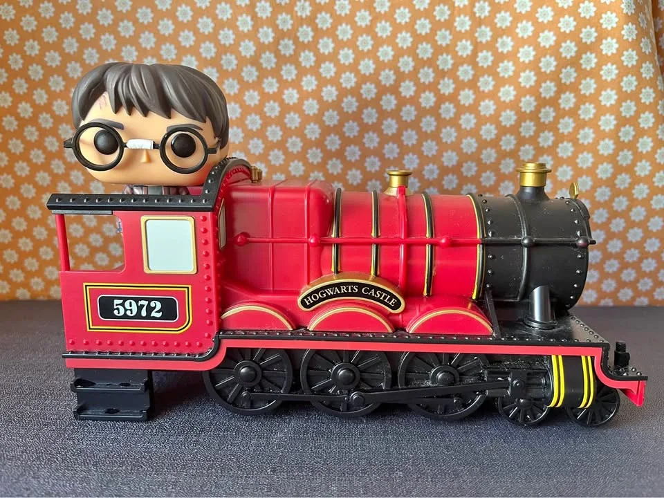 Harry Potter on Hogwarts Express Funko Pops Out of Box